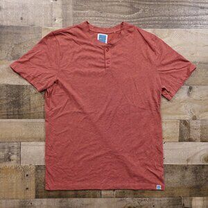 Jason Scott Henley T-Shirt Men’s Large Red Casual Minimal Basics